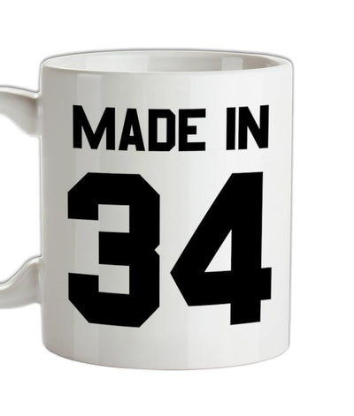 Made In '34 Ceramic Mug