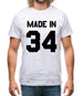 Made In '34 Mens T-Shirt