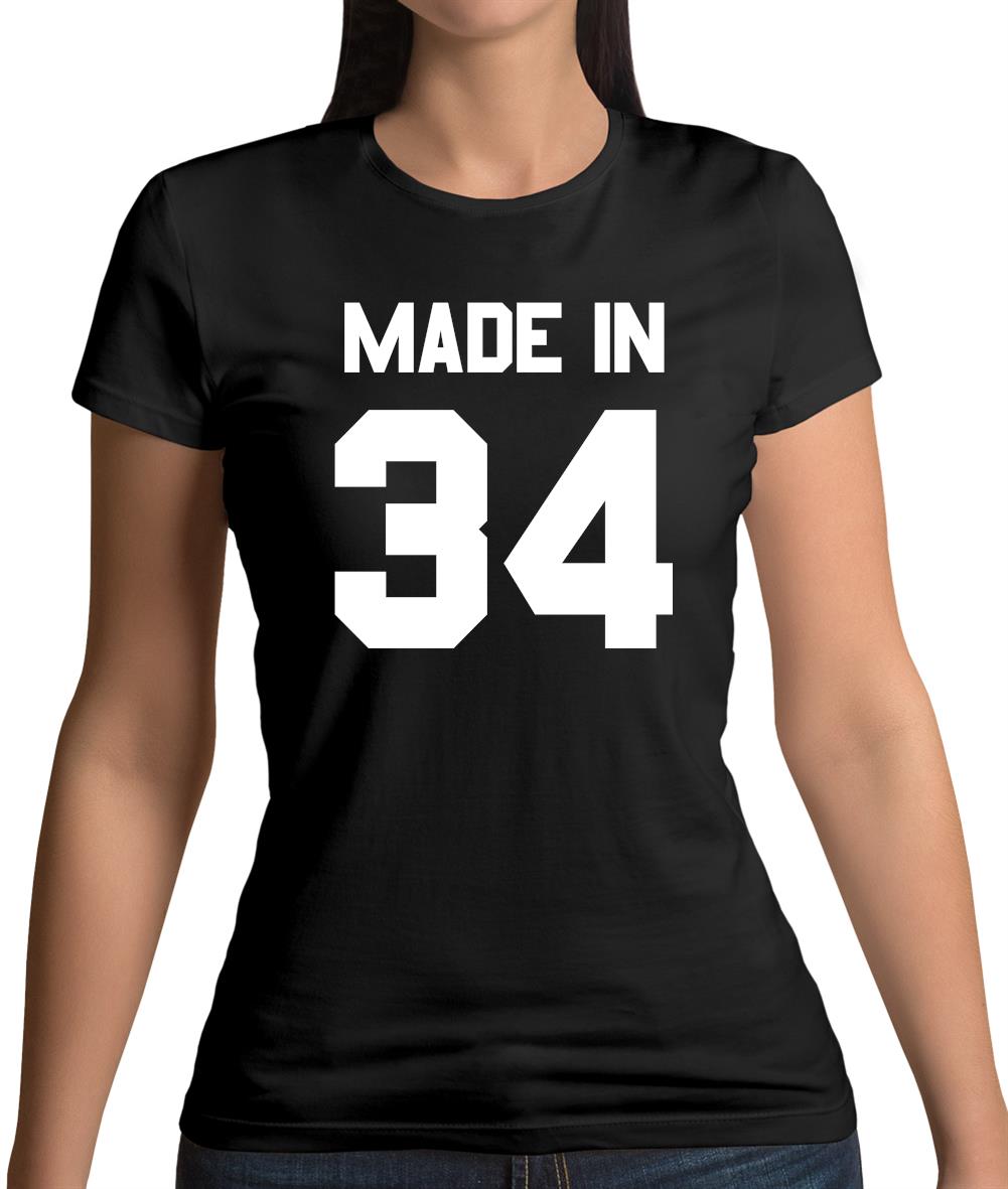 Made In '34 Womens T-Shirt