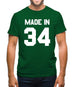 Made In '34 Mens T-Shirt