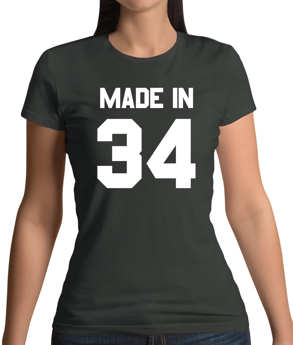 Made In '34 Womens T-Shirt