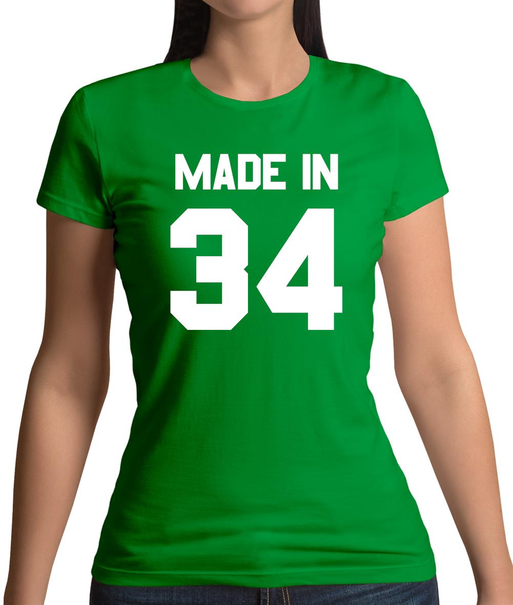 Made In '34 Womens T-Shirt