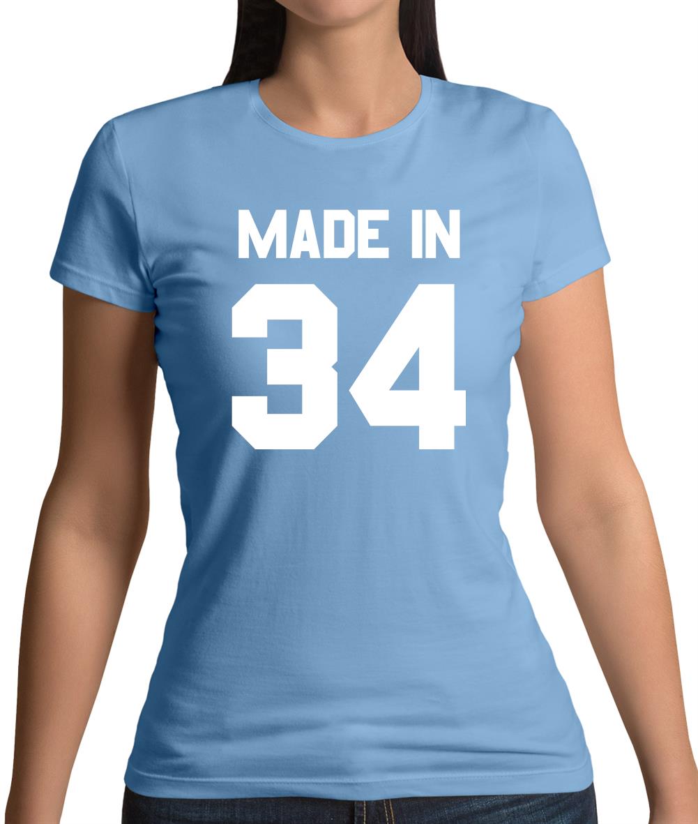 Made In '34 Womens T-Shirt