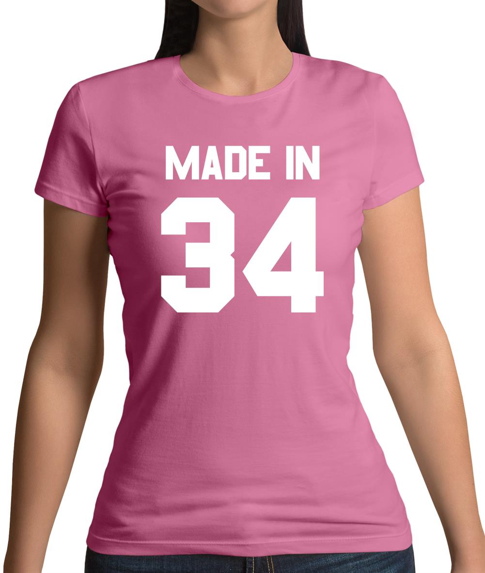 Made In '34 Womens T-Shirt