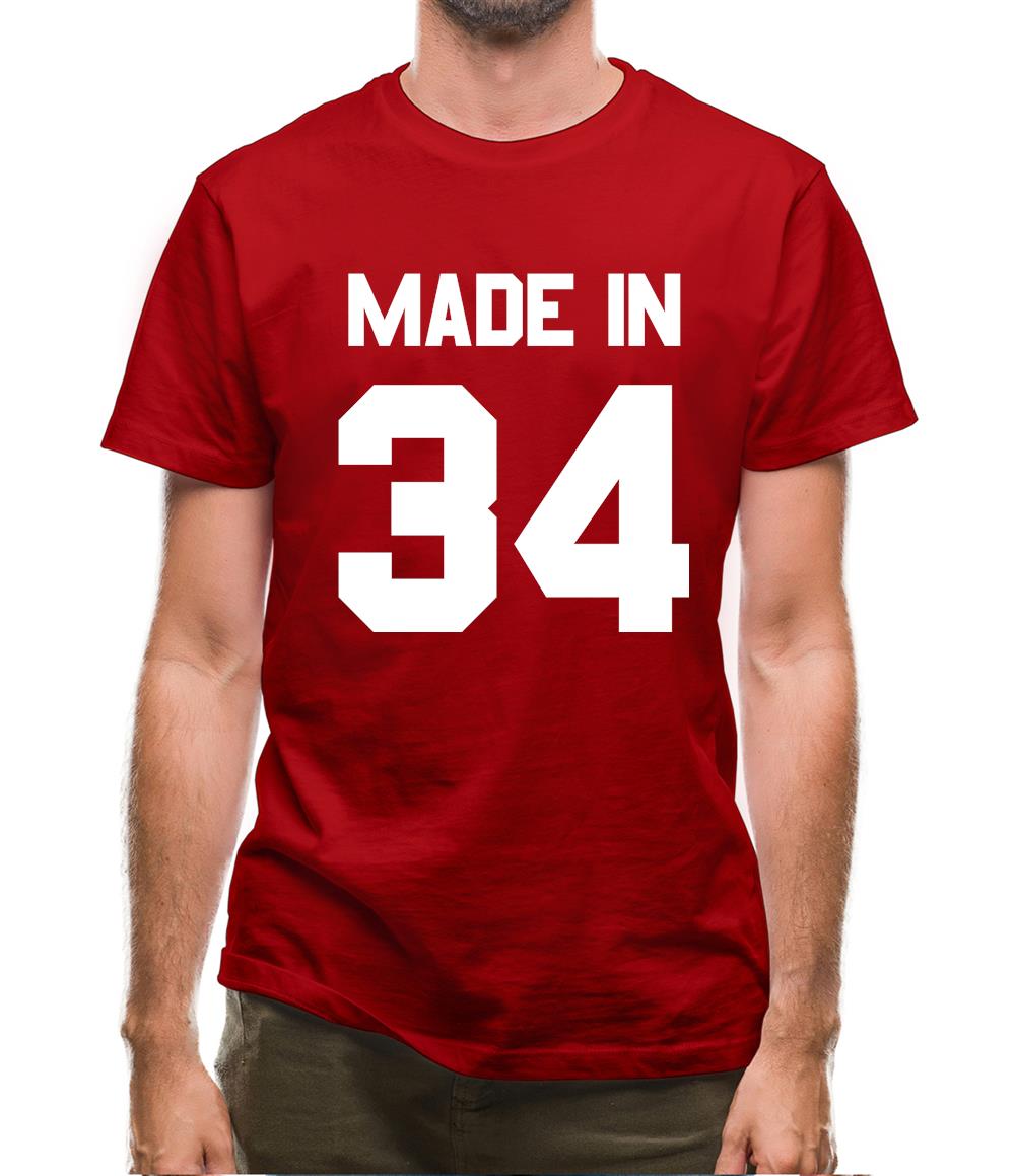 Made In '34 Mens T-Shirt