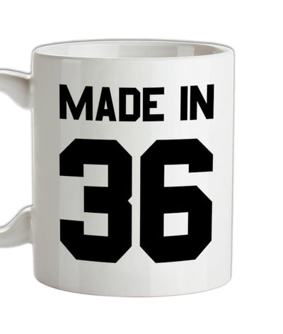 Made In '36 Ceramic Mug