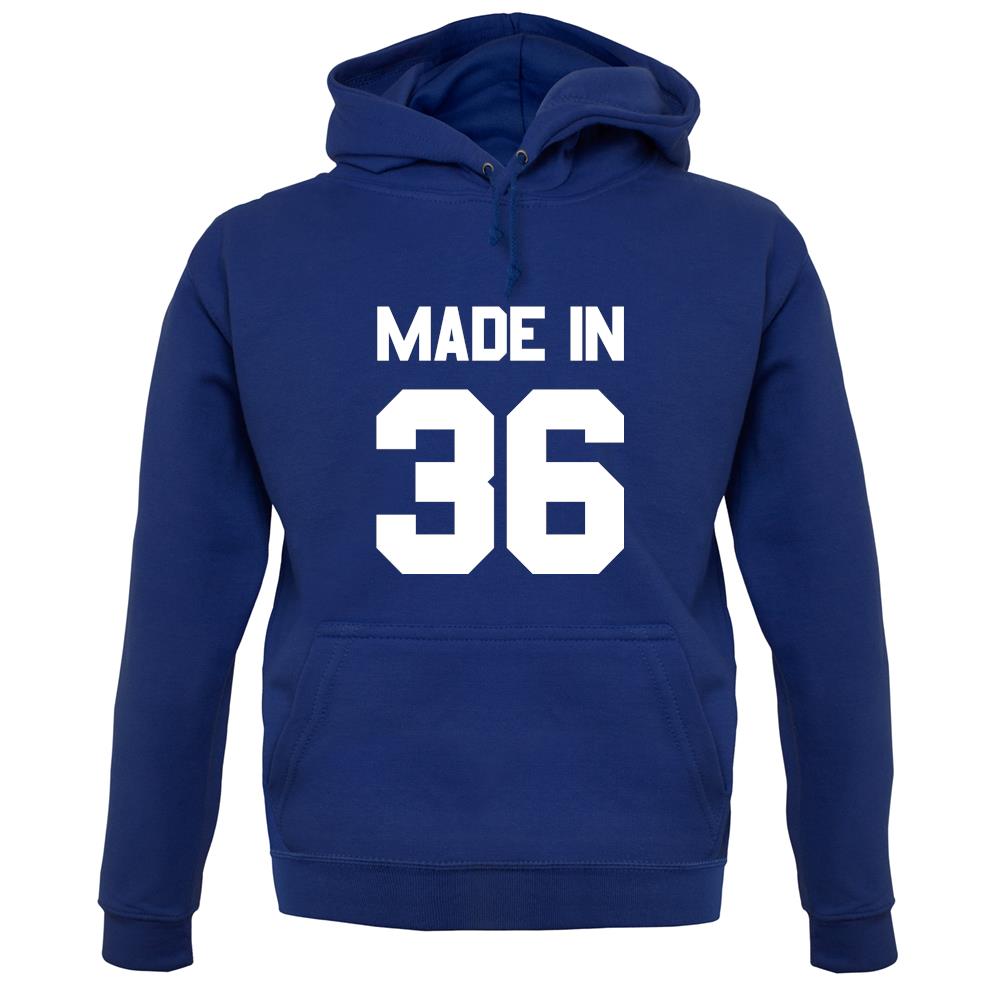 Made In '36 unisex hoodie
