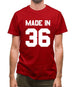 Made In '36 Mens T-Shirt