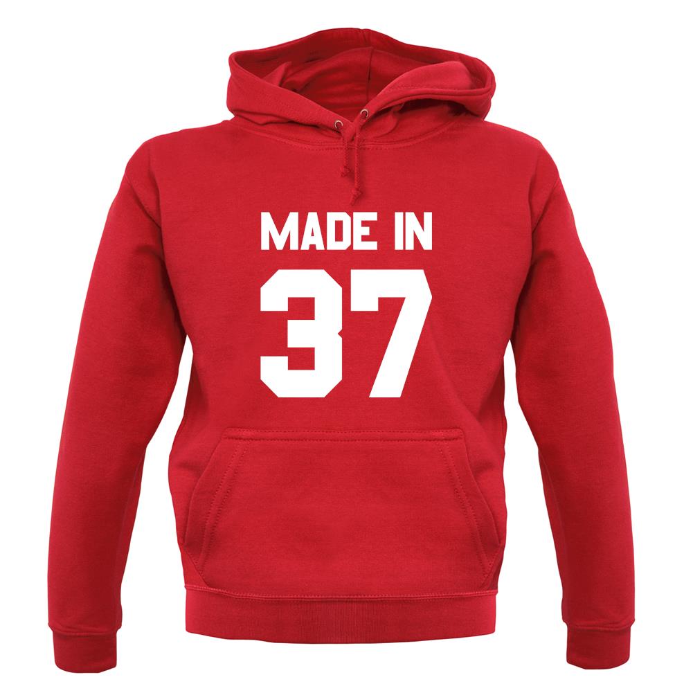 Made In '37 unisex hoodie