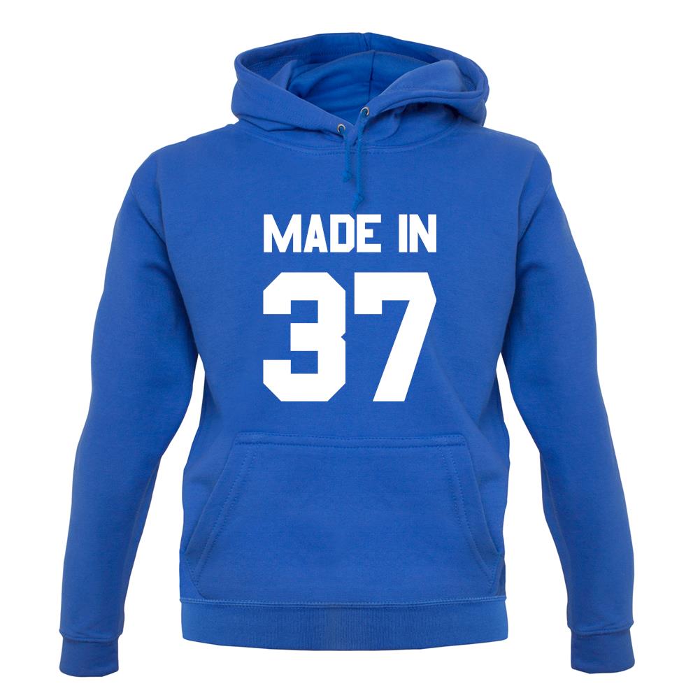 Made In '37 unisex hoodie