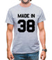 Made In '38 Mens T-Shirt