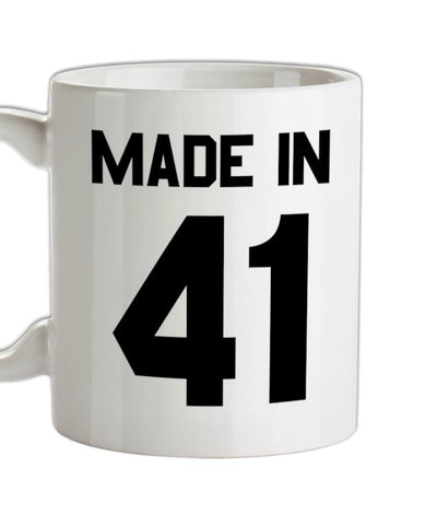 Made In '41 Ceramic Mug