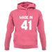Made In '41 unisex hoodie