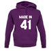 Made In '41 unisex hoodie