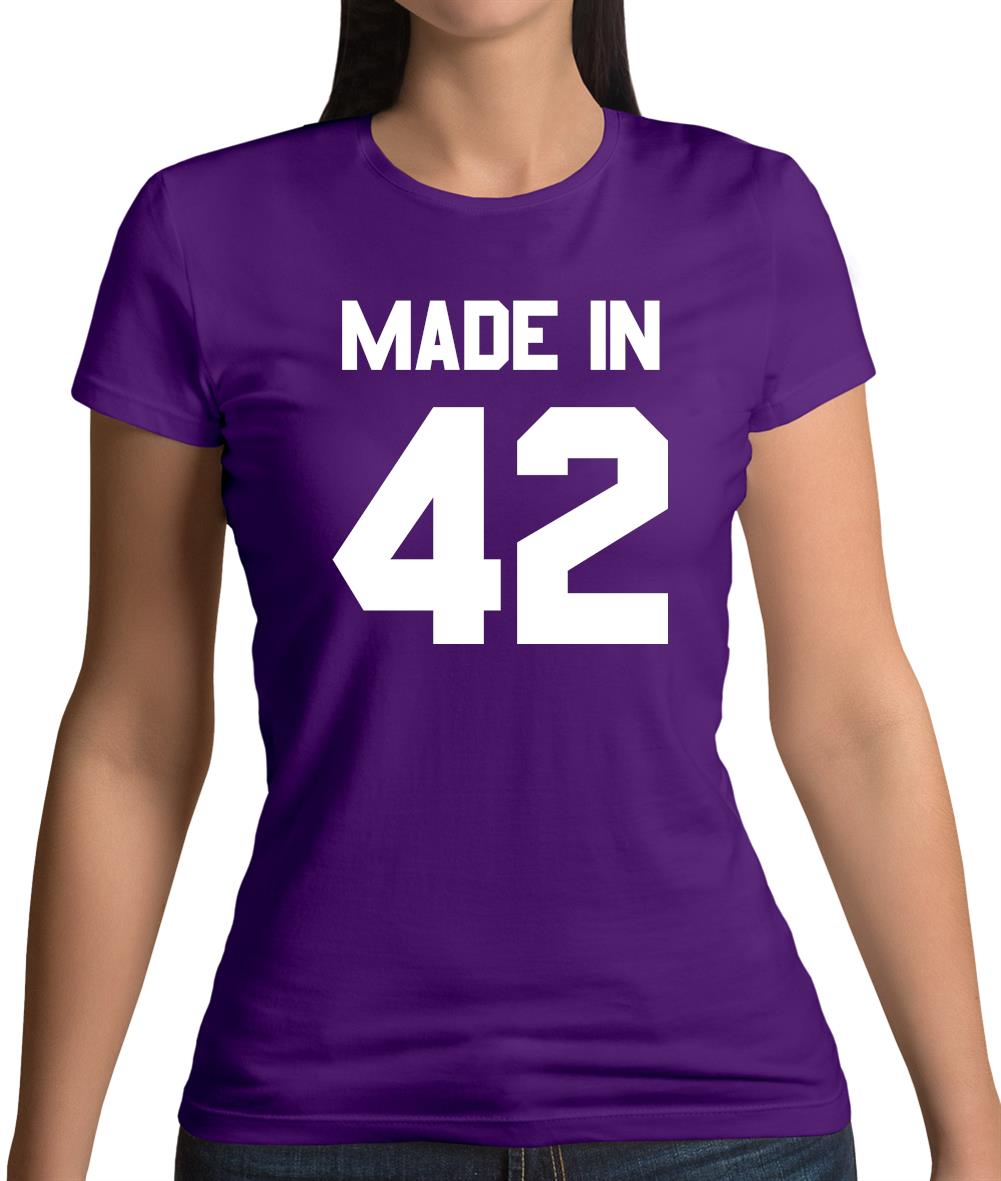 Made In '42 Womens T-Shirt