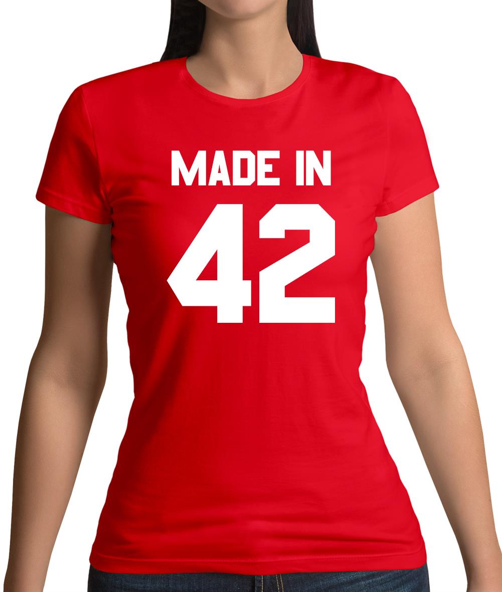 Made In '42 Womens T-Shirt