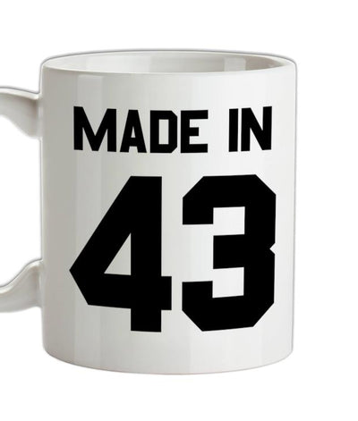 Made In '43 Ceramic Mug