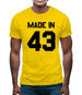 Made In '43 Mens T-Shirt