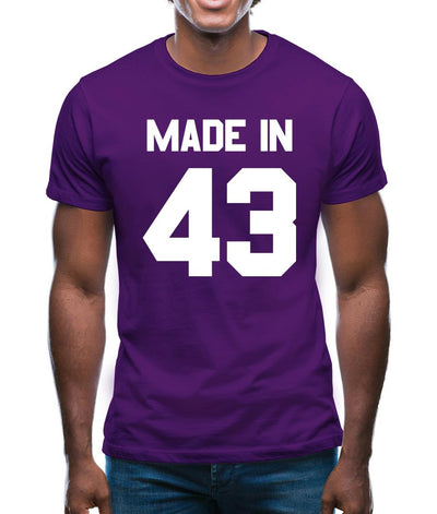 Made In '43 Mens T-Shirt