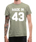Made In '43 Mens T-Shirt
