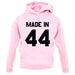 Made In '44 unisex hoodie