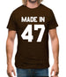 Made In '47 Mens T-Shirt