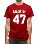 Made In '47 Mens T-Shirt