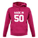 Made In '50 unisex hoodie