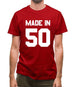 Made In '50 Mens T-Shirt