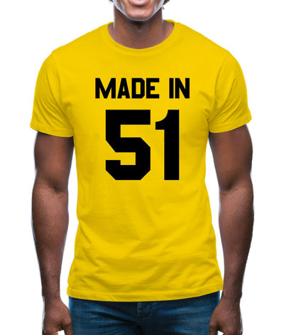 Made In '51 Mens T-Shirt