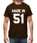 Made In '51 Mens T-Shirt