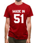 Made In '51 Mens T-Shirt