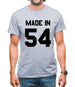 Made In '54 Mens T-Shirt