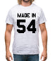 Made In '54 Mens T-Shirt