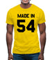 Made In '54 Mens T-Shirt