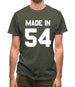 Made In '54 Mens T-Shirt