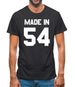 Made In '54 Mens T-Shirt