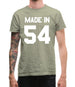 Made In '54 Mens T-Shirt