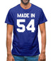 Made In '54 Mens T-Shirt