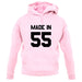 Made In '55 unisex hoodie
