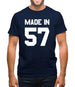 Made In '57 Mens T-Shirt