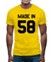 Made In '58 Mens T-Shirt