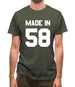 Made In '58 Mens T-Shirt