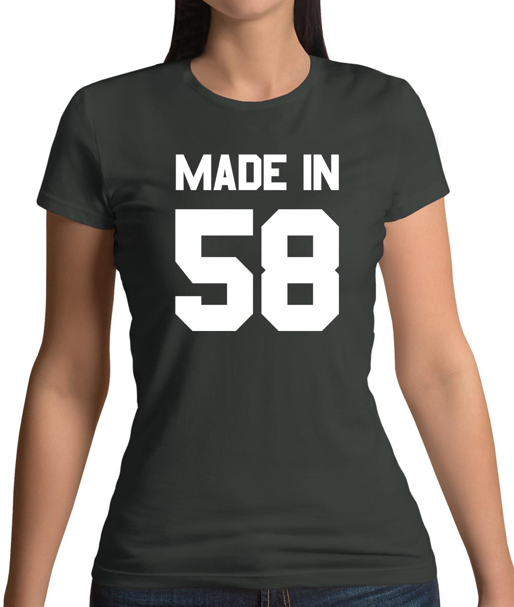 Made In '58 Womens T-Shirt