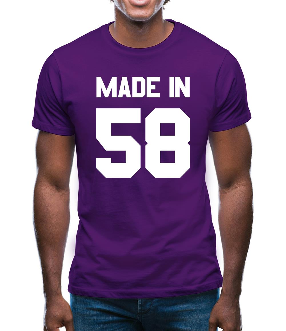 Made In '58 Mens T-Shirt
