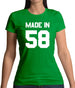 Made In '58 Womens T-Shirt