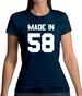 Made In '58 Womens T-Shirt