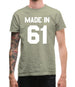 Made In '61 Mens T-Shirt