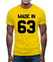 Made In '63 Mens T-Shirt