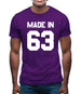 Made In '63 Mens T-Shirt